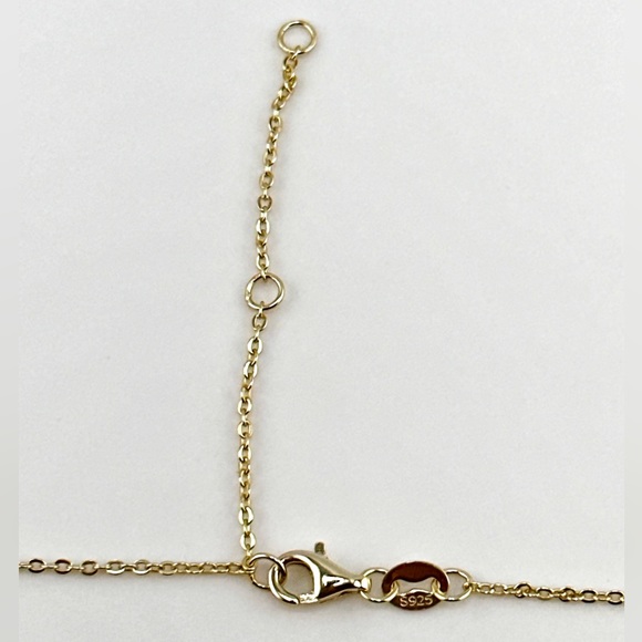 18K Gold Plated over 925 Solid Sterling Silver Snake Pendant Necklace - Picture 9 of 11